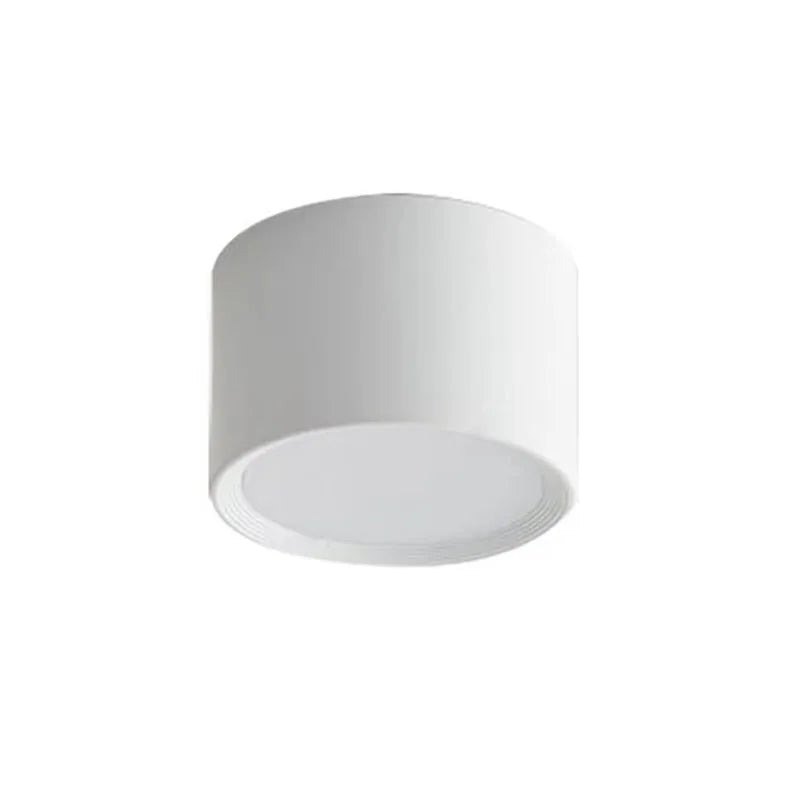 NordicGlow – Moderne LED Plafondlamp in Zwart & Wit
