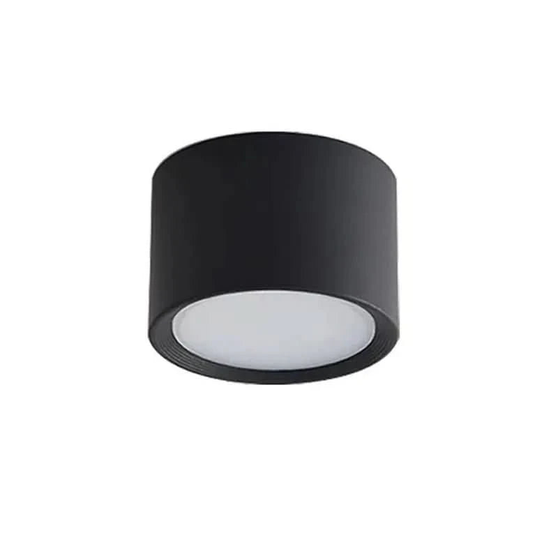 NordicGlow – Modern LED Ceiling Light in Black & White