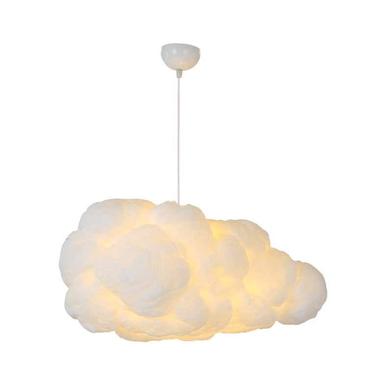LUMINA DUO - Modern pendant light with two white shades for stylish bedroom lighting