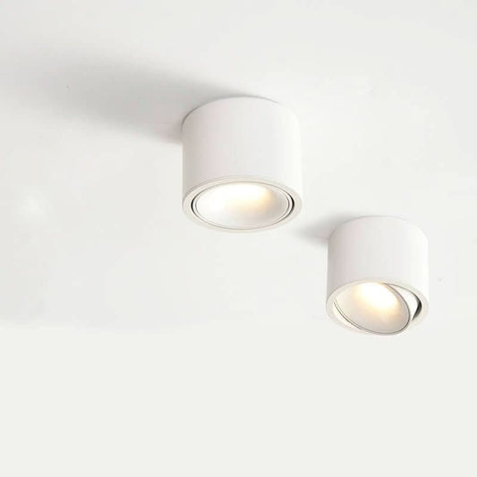 MINISPOT LED - Minimalist ceiling light with adjustable light spot