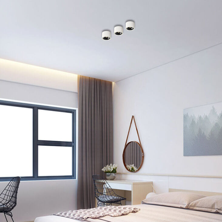 MINISPOT LED – Lámpara de techo minimalista con foco de luz ajustable