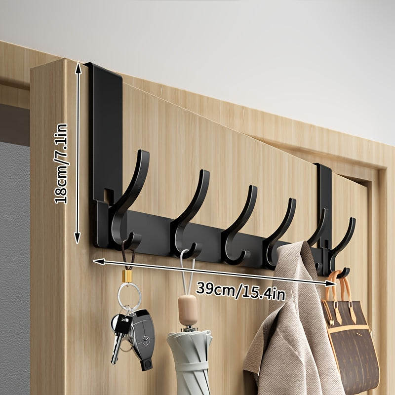 Over-de-Deur Haak - Modern aluminium door hooks for stylish & space-saving storage