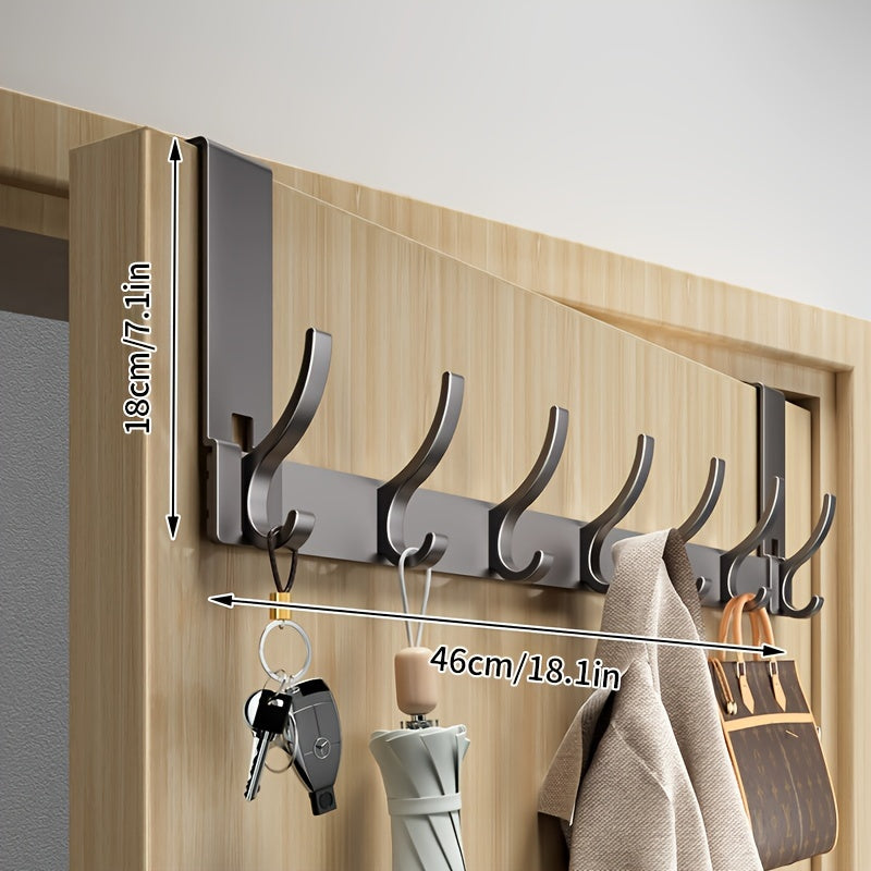 Over-de-Deur Haak - Modern aluminium door hooks for stylish & space-saving storage