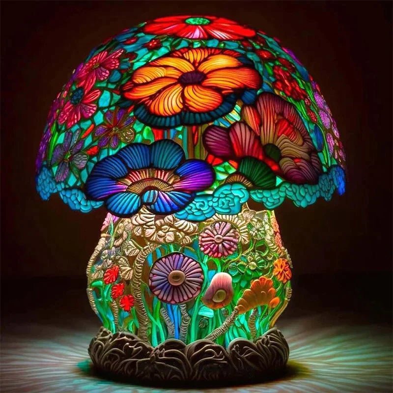 ENCHANTA LAMPE MOSAÏQUE – Lampe mosaïque pour une lumière douce et une atmosphère décorative