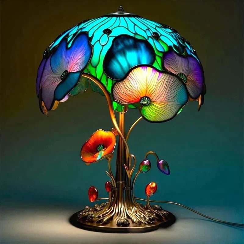 ENCHANTA LAMPE MOSAÏQUE – Lampe mosaïque pour une lumière douce et une atmosphère décorative