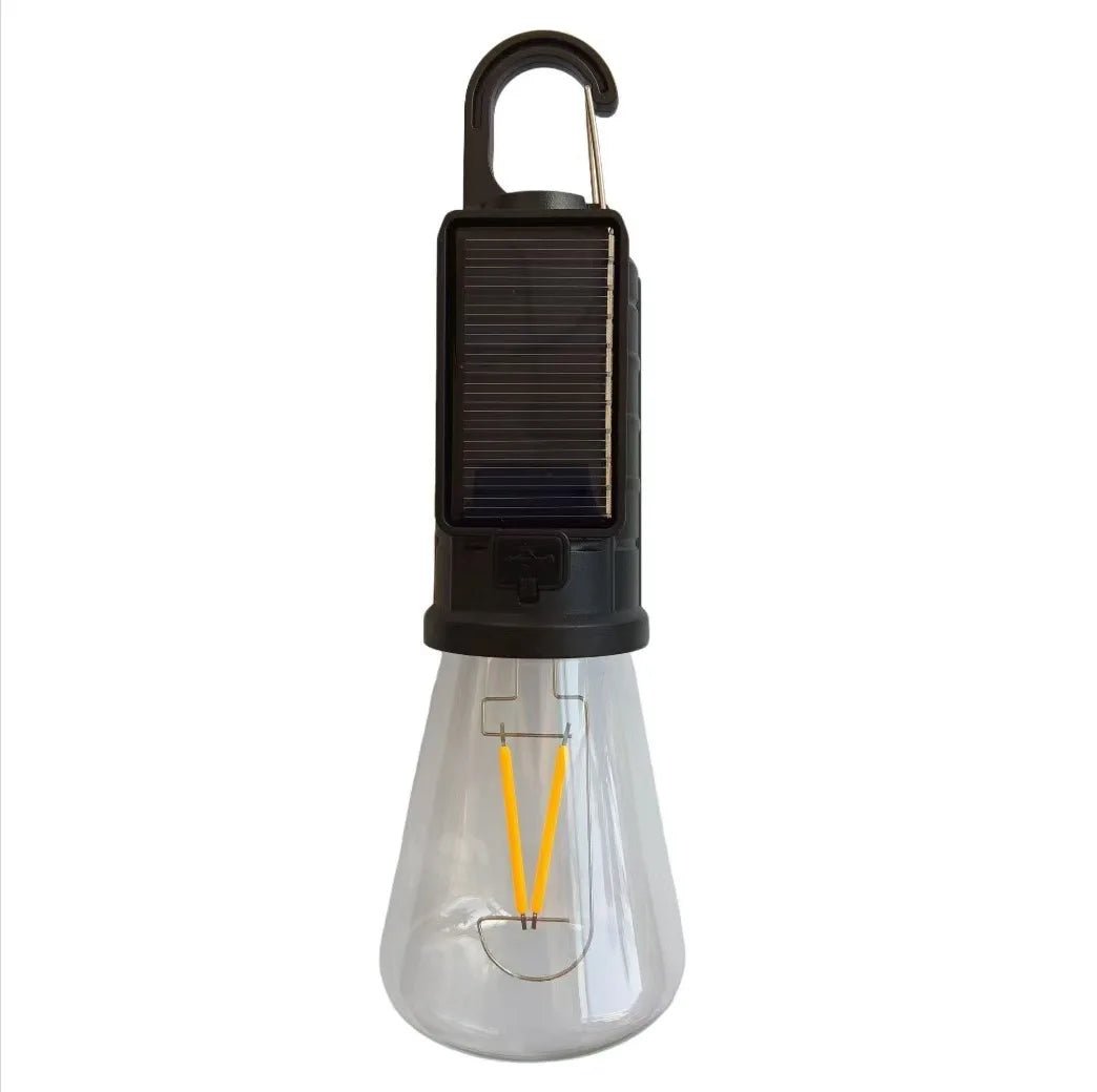 Multifunktionale Solar Campinglampe mit 3 Beleuchtungsmodi & Tragbarem Design 6