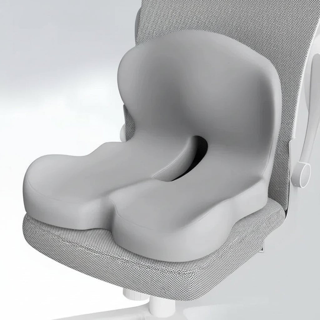 NERVOCALM – Rutschfestes Sitzkissen aus Memory-Schaum zur Druckentlastung und Linderung von Ischiasbeschwerden 9