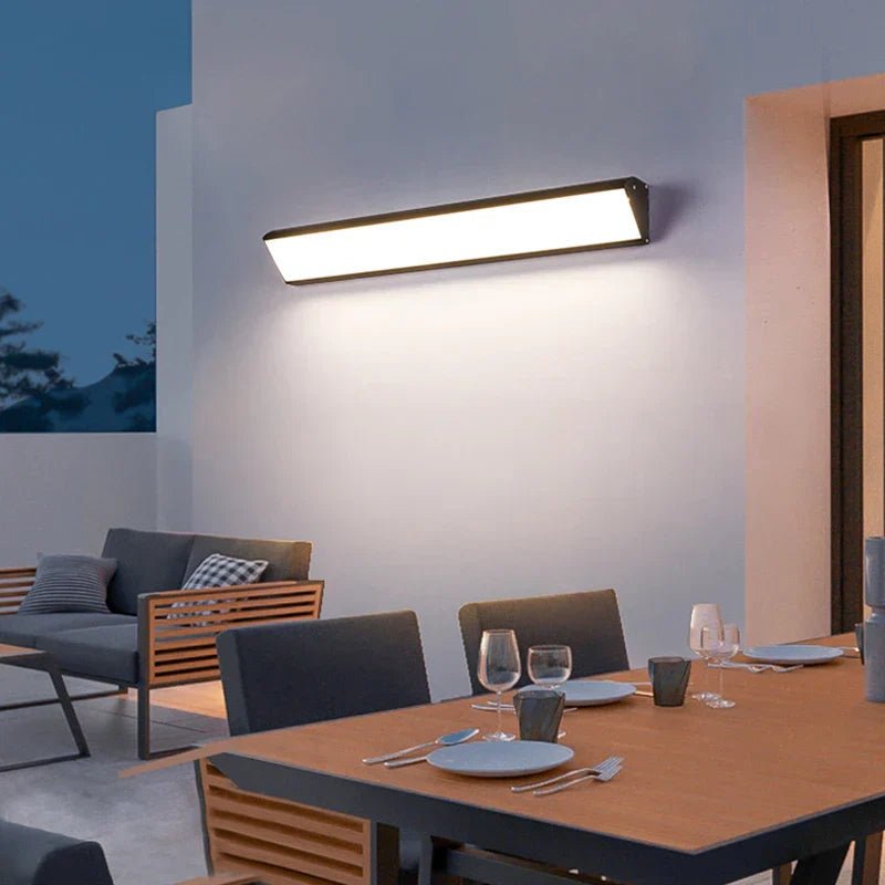 NIGHTRA – Wasserdichte LED-Wandleuchte für Garten und Außenwände 3
