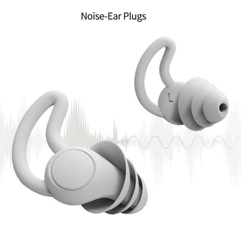 NOCTURA EARPLUGS – Weiche Silikon-Ohrstöpsel zur Lärmreduzierung für besseren Schlaf