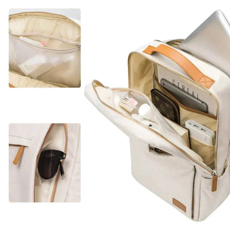 NOVA BACKPACK - Travel backpack with laptop compartment and USB port for everyday & business trips