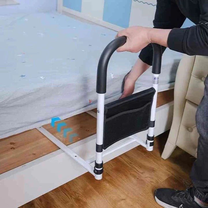 Nachttisch-Hilfsgriff aus Verstärktem Stahl mit Rutschfestem Griff für Stabilität und Sicherheit im Schlafzimmer 5