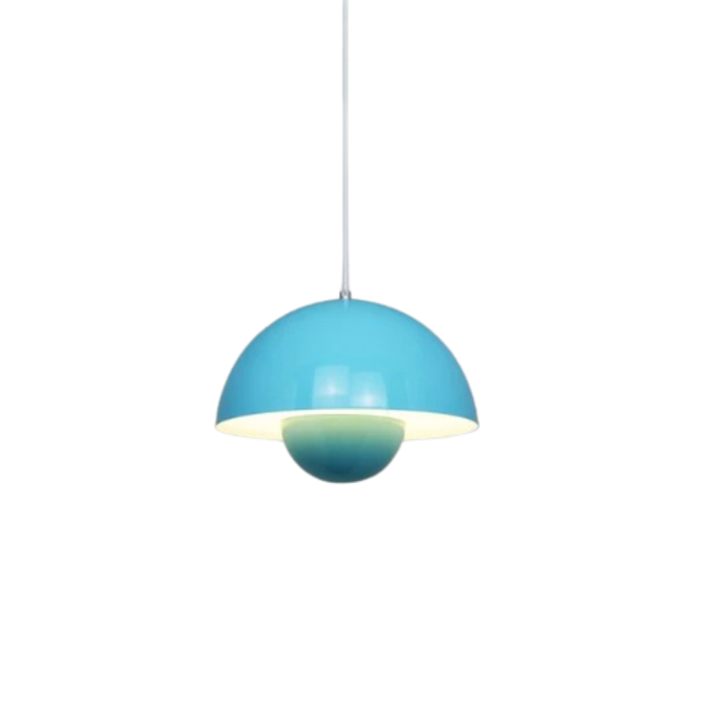 Lámpara colgante maceta nórdica – Diseño danés para una iluminación acogedora en dormitorios