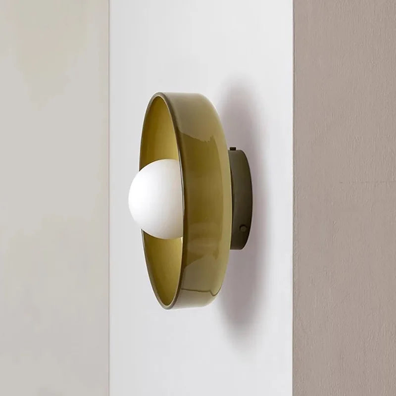 Nordische Eleganz - Die Glasglühendedecklampe für Ihr Zuhause-5