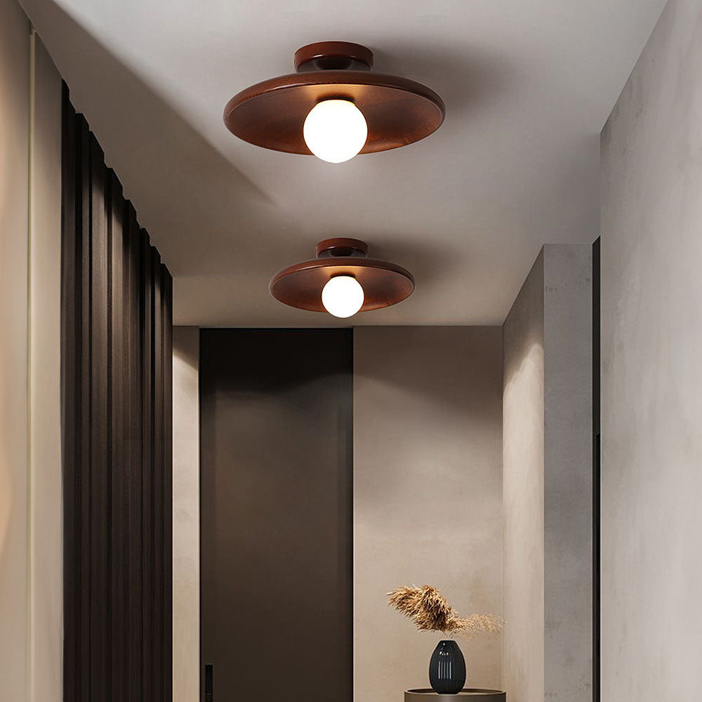 NordicBeam – Lámpara de techo de diseño en madera con estilo escandinavo minimalista