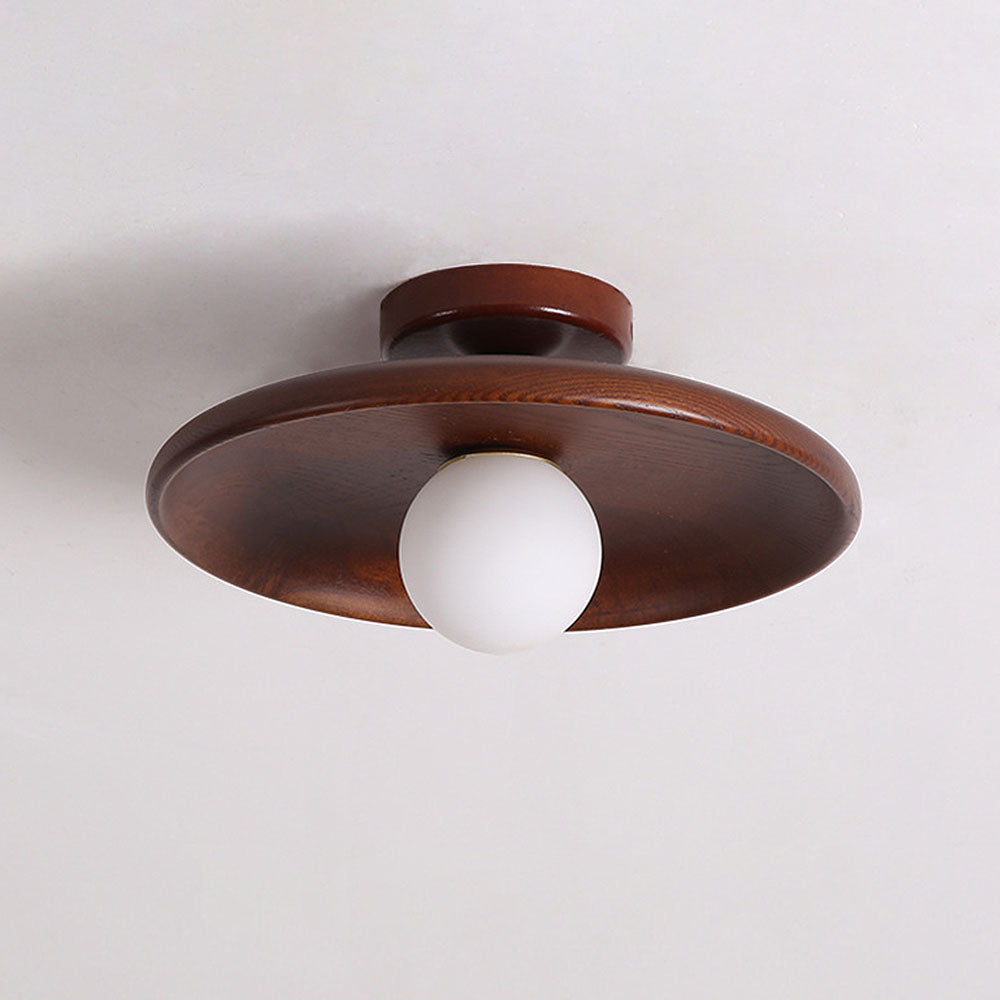 NordicBeam – Lámpara de techo de diseño en madera con estilo escandinavo minimalista