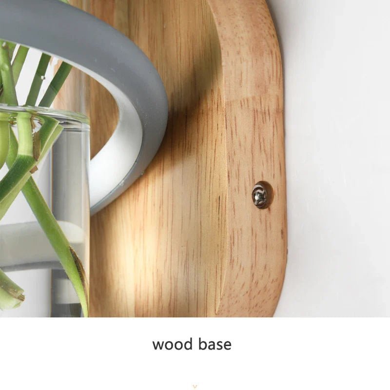 BLOOMLIGHT – LED wandvaas lamp met Scandinavisch design voor buitengebieden