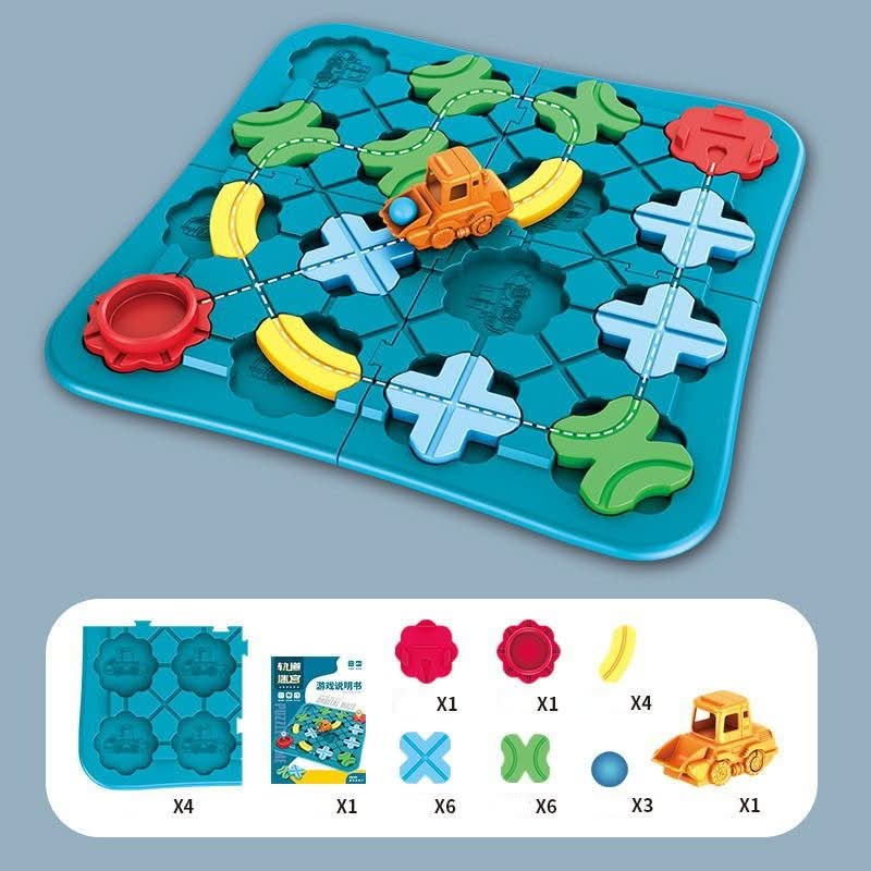 RailwayTrack – Creative Magnetic Train Set for Kids Ages 3 and Up