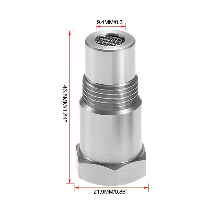 ExhaustPro M18 – Stainless Steel O2 Sensor Adapter for Offroad & Showcars