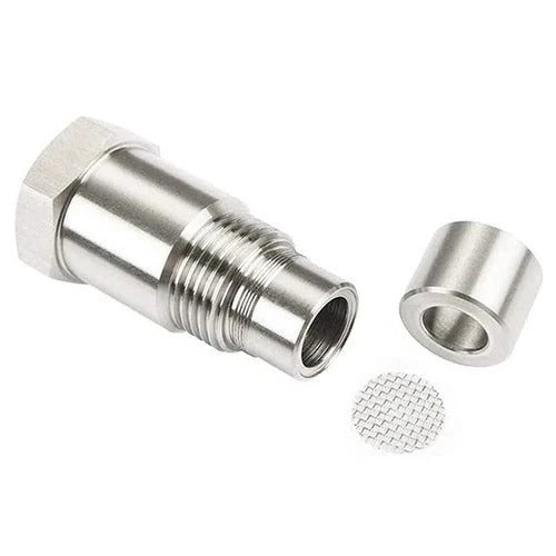 ExhaustPro M18 – Adaptador de sensor O2 de acero inoxidable para vehículos todoterreno y de exhibición
