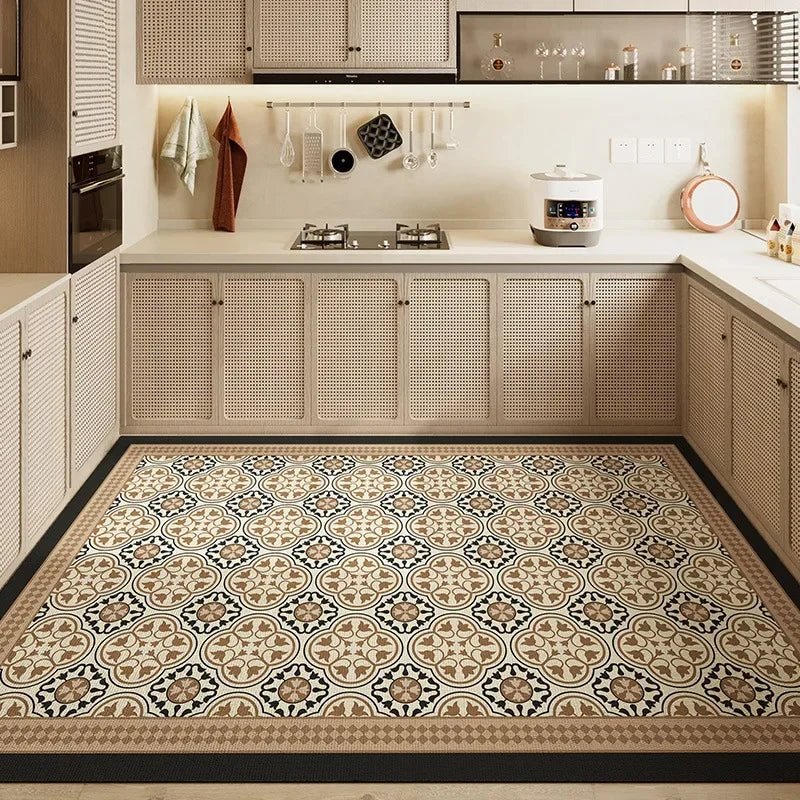 OILBLOCK MATSHIELD – Wasserdichte, rutschfeste PVC-Küchenmatte für den Heimgebrauch 10