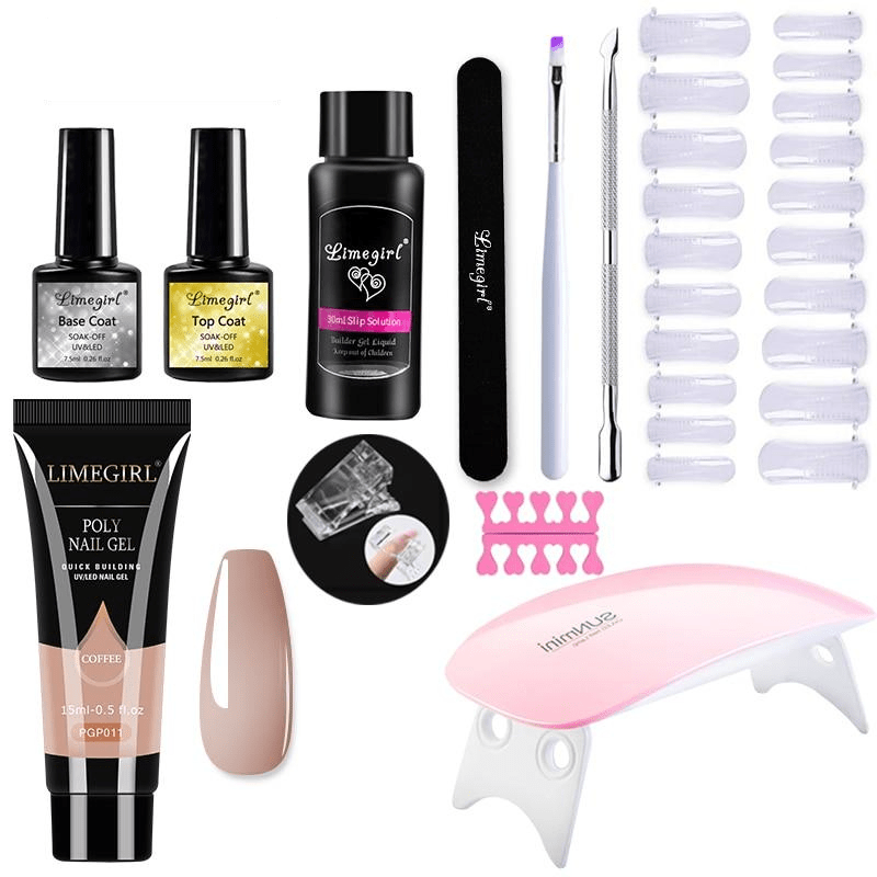 Variant image for Polygelpro Nagelset Gel - DIY Set für Perfekte Nägel mit UV-Lampe und Zubehör-10