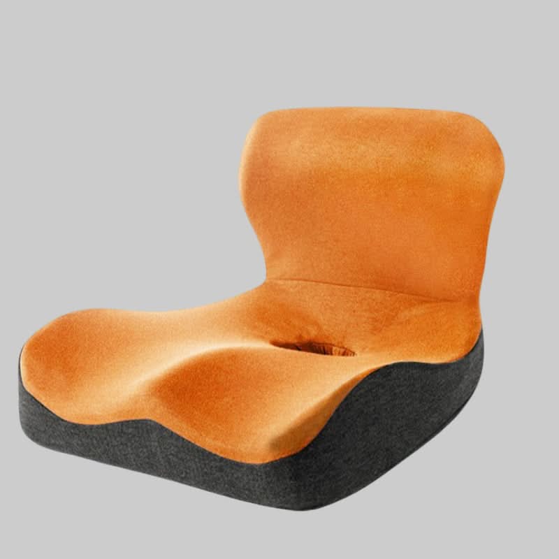 Oraliu L-förmiges Memory Foam-Kissen | Lindert Rücken-, Steißbein- und Wirbelsäulenschmerzen | Orthopädisches Sitzpolster | Komfort im Büro und zu Hause 1