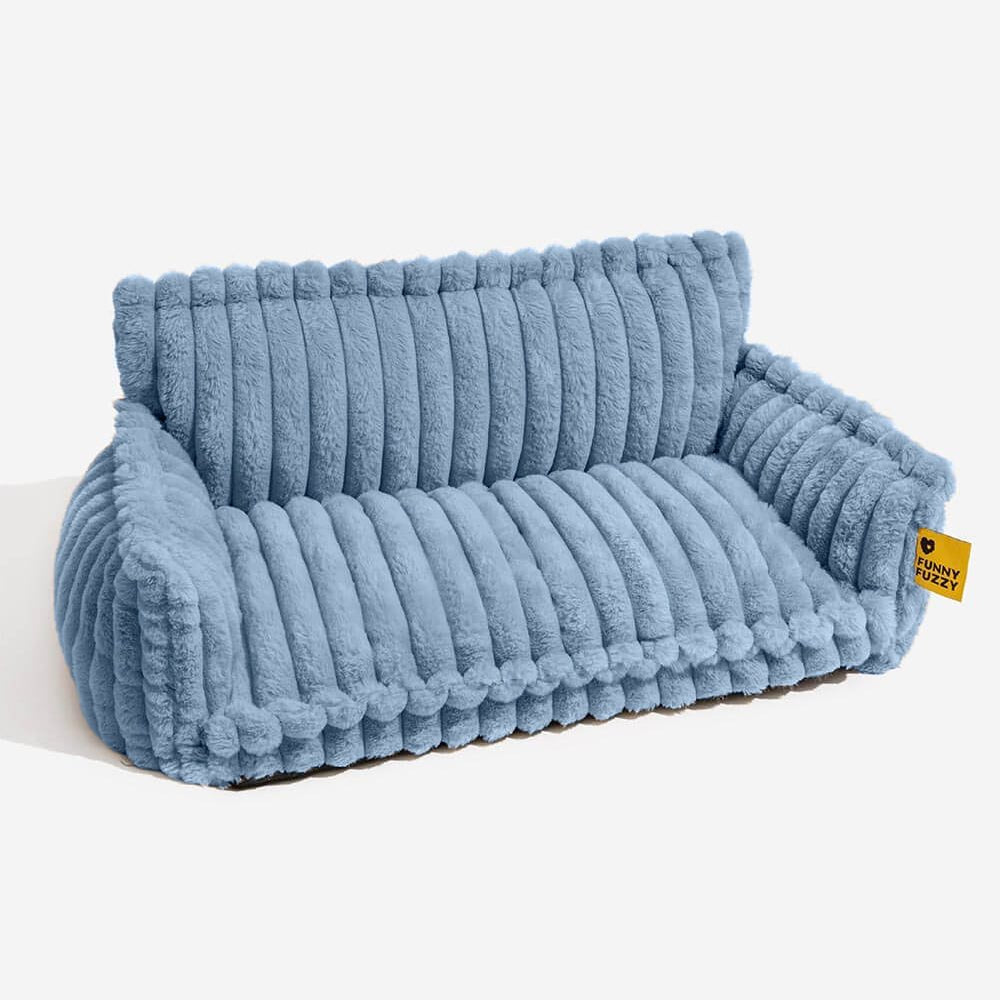 Snoozy Dream – Orthopädisches Hundekissen mit Nackenstütze & flauschigem Komfort