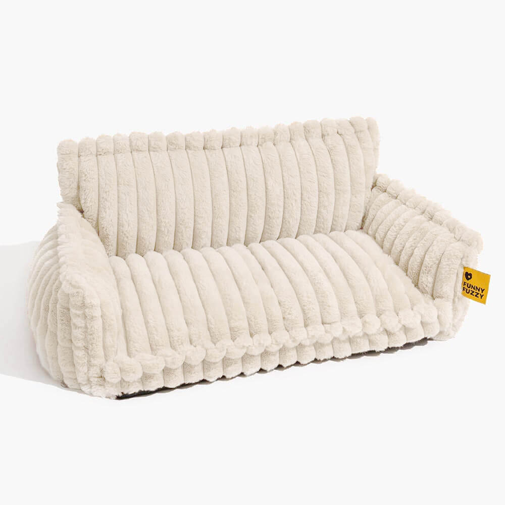 Snoozy Dream - Orthopaedic dog cushion with neck support & fluffy comfort