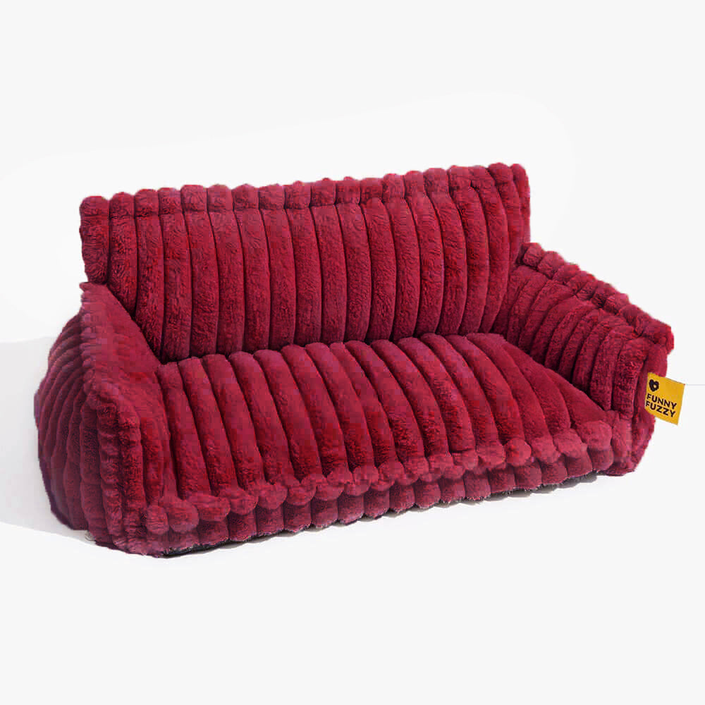 Snoozy Dream - Orthopaedic dog cushion with neck support & fluffy comfort