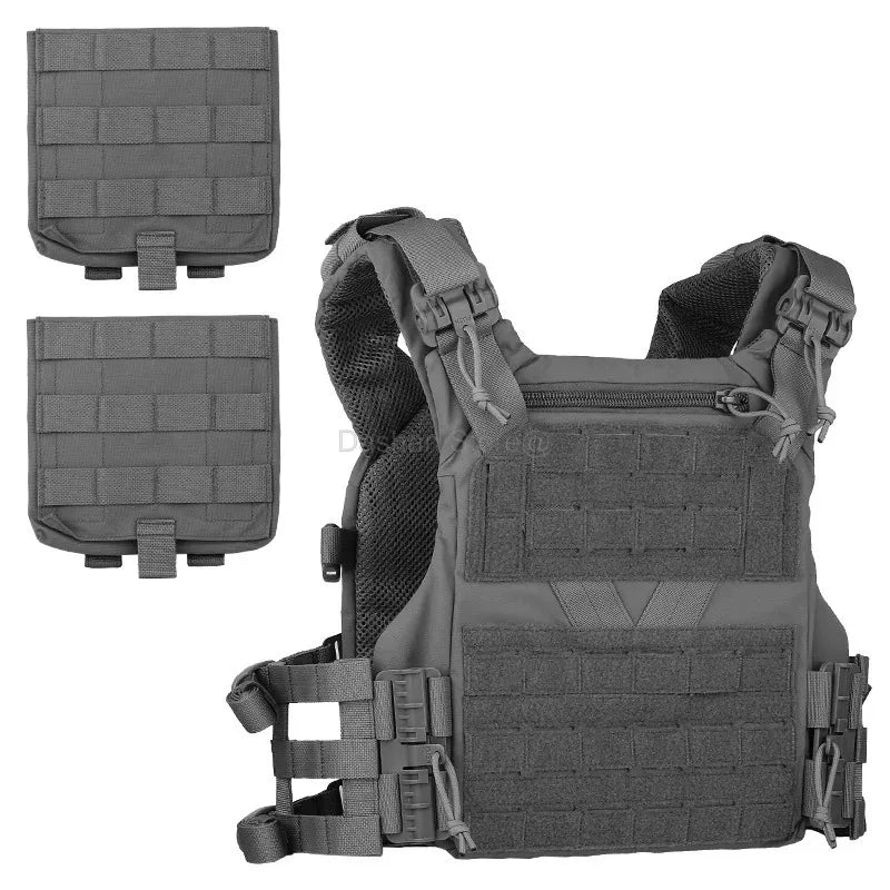 TACTICAL ARMOR CARRIER - Modular protective waistcoat with laser-cut MOLLE & quick-release system