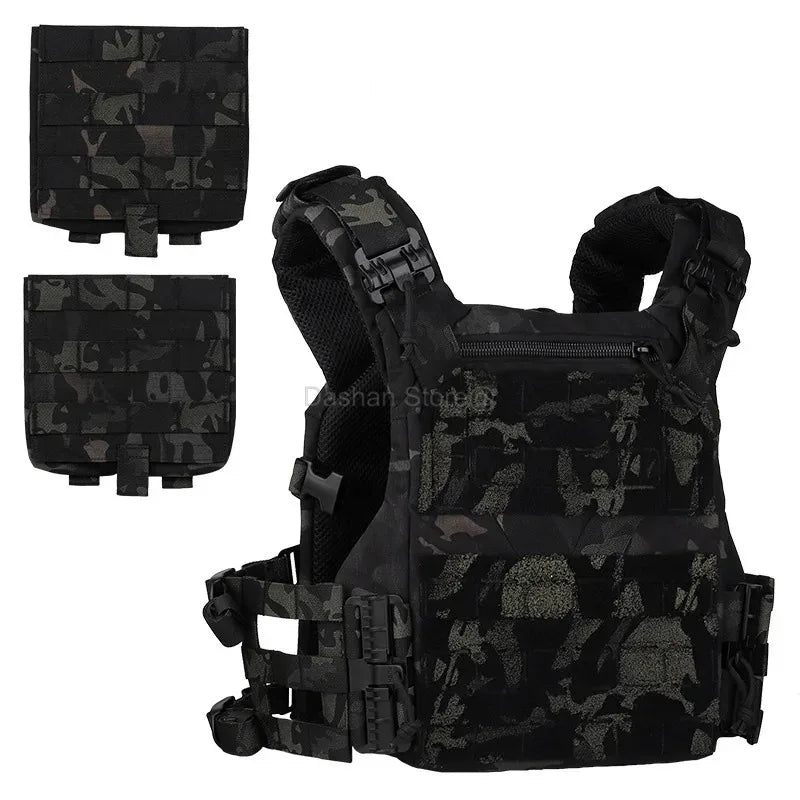 TACTICAL ARMOR CARRIER - Modular protective waistcoat with laser-cut MOLLE & quick-release system