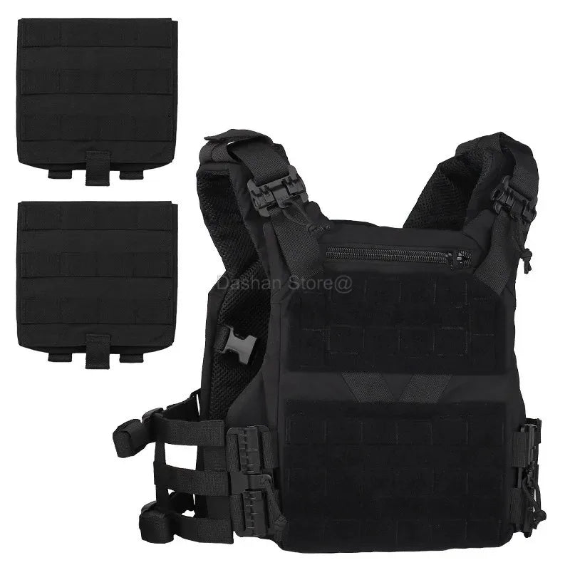 TACTICAL ARMOR CARRIER - Modular protective waistcoat with laser-cut MOLLE & quick-release system
