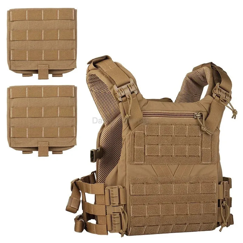 TACTICAL ARMOR CARRIER - Modular protective waistcoat with laser-cut MOLLE & quick-release system