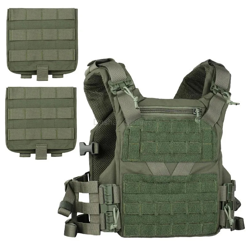 TACTICAL ARMOR CARRIER - Modular protective waistcoat with laser-cut MOLLE & quick-release system
