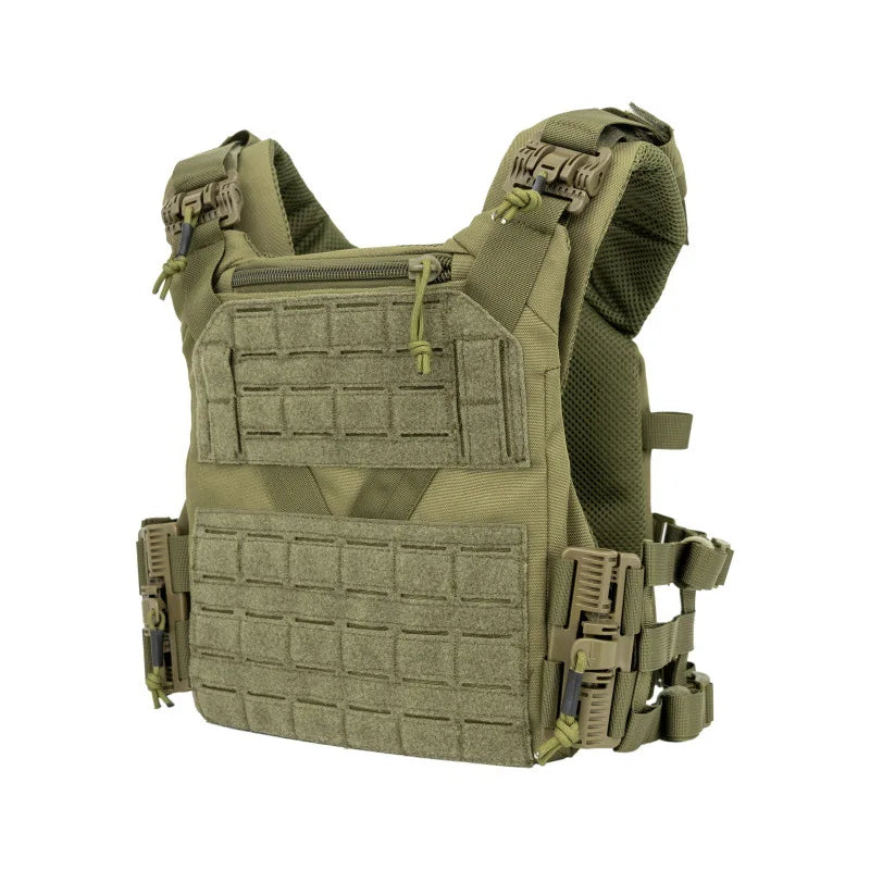 TACTICAL ARMOR CARRIER - Modular protective waistcoat with laser-cut MOLLE & quick-release system