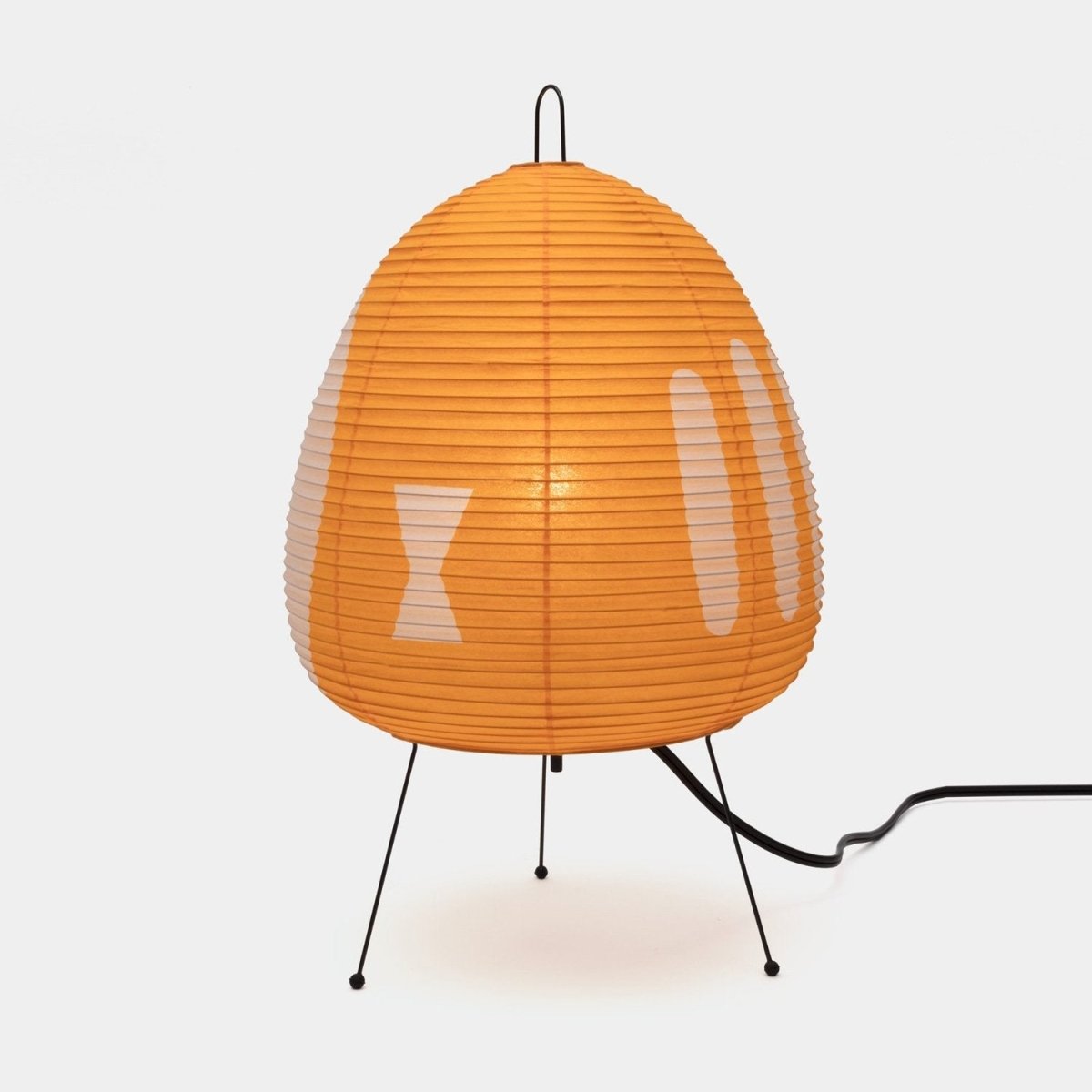 PAPERHUE – Warme Reispapier-Tischleuchte mit klassischer Retro-Silhouette 10