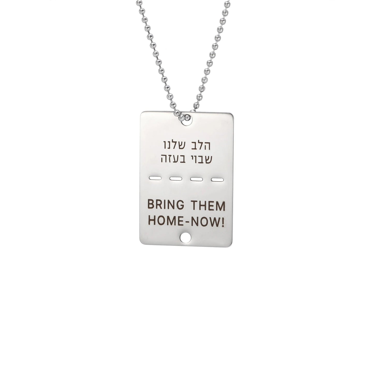 TAGNERO – Stainless Steel Dog Chain with Engraving for Men