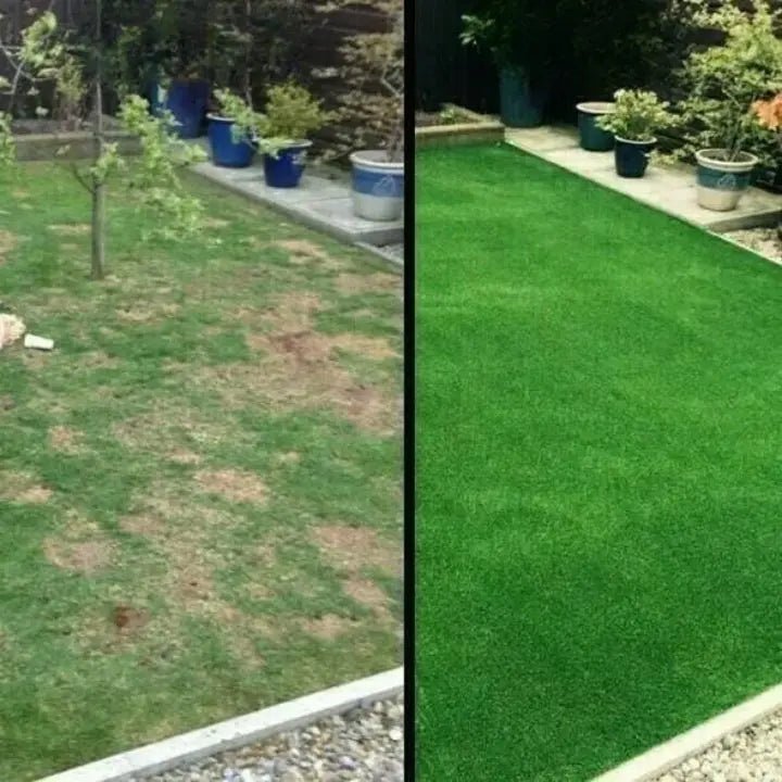 GRASSGO – Two-Pack Lawn Mat to Roll Out, Water, and Grow