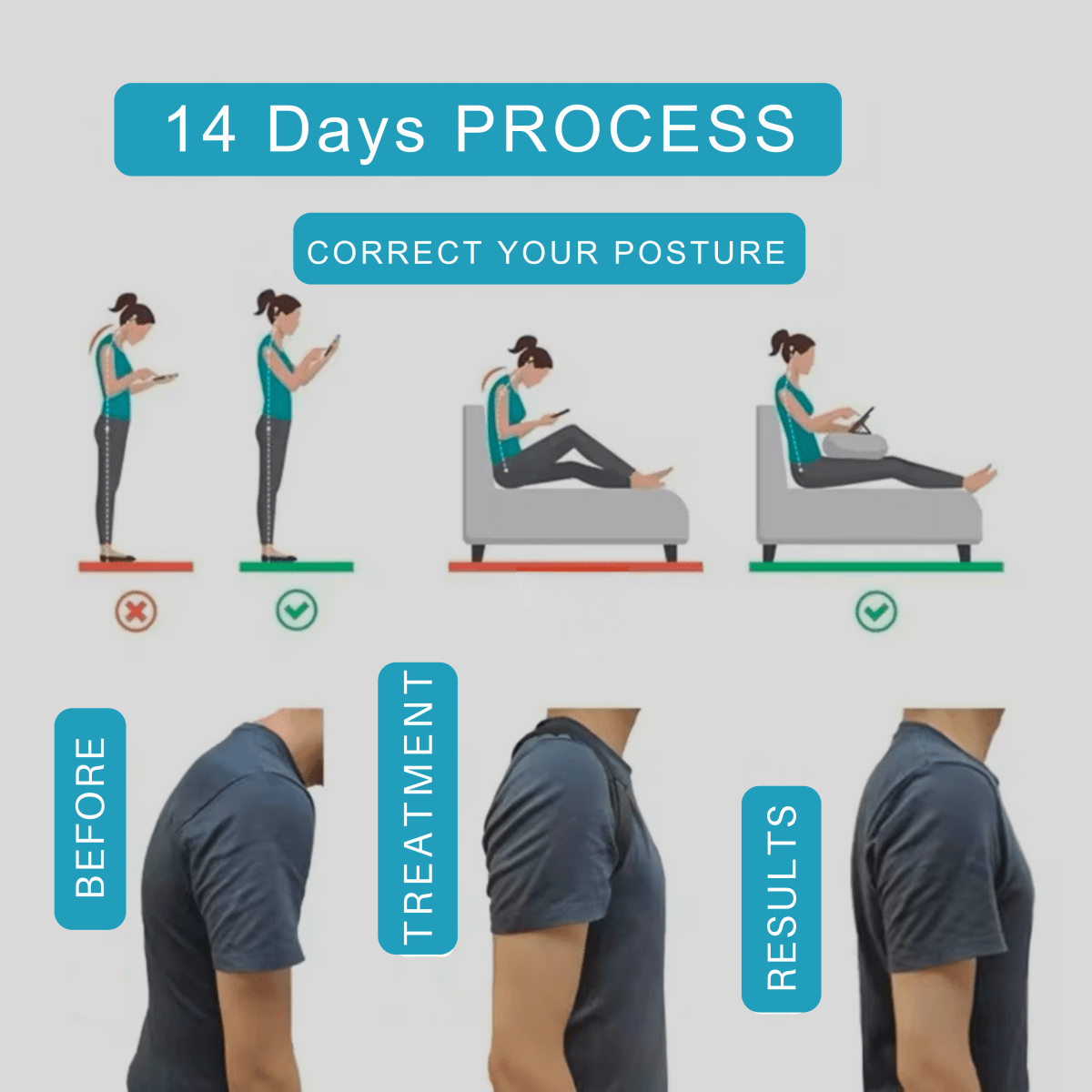 POSTUREFIT – Le correcteur de posture idéal pour plus de confort