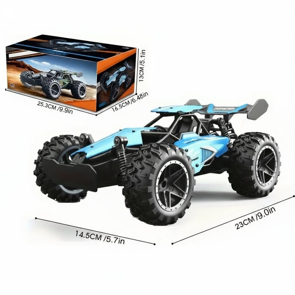 DIRTCLUTCH – Electric 1:18 RC Truck with strong suspension and tires