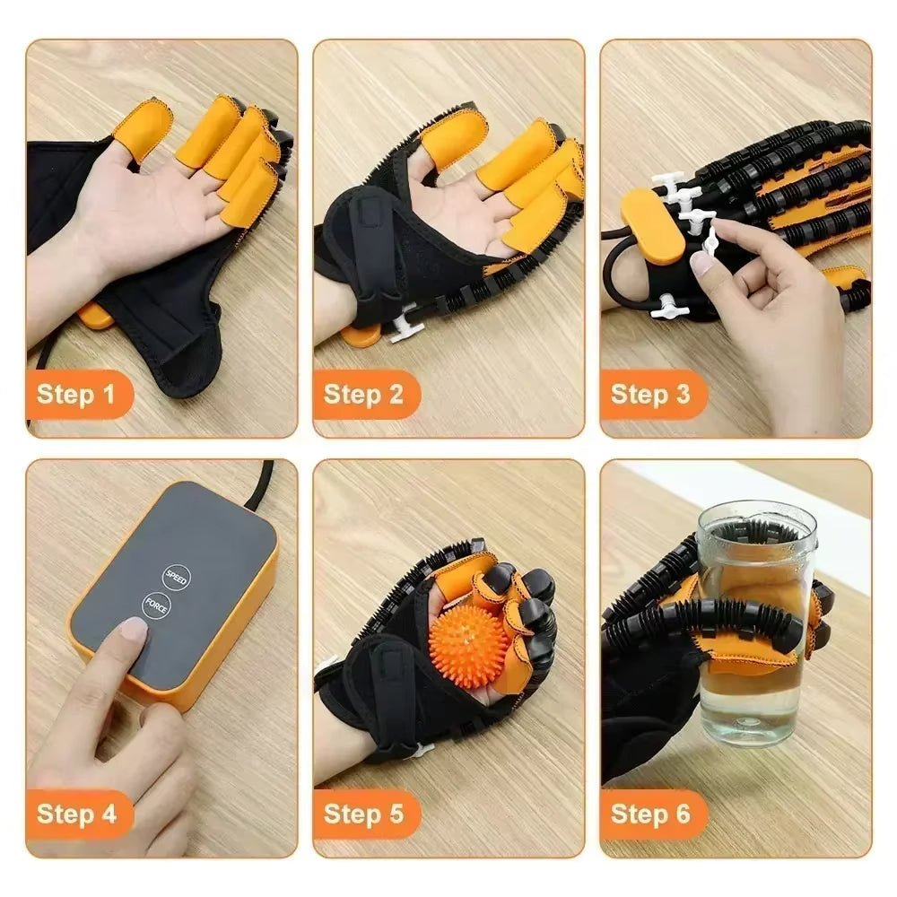 REHABGLOVE – Automatische Handtrainer-Handschuhe für die Heimrehabilitation und den Kraftaufbau 6