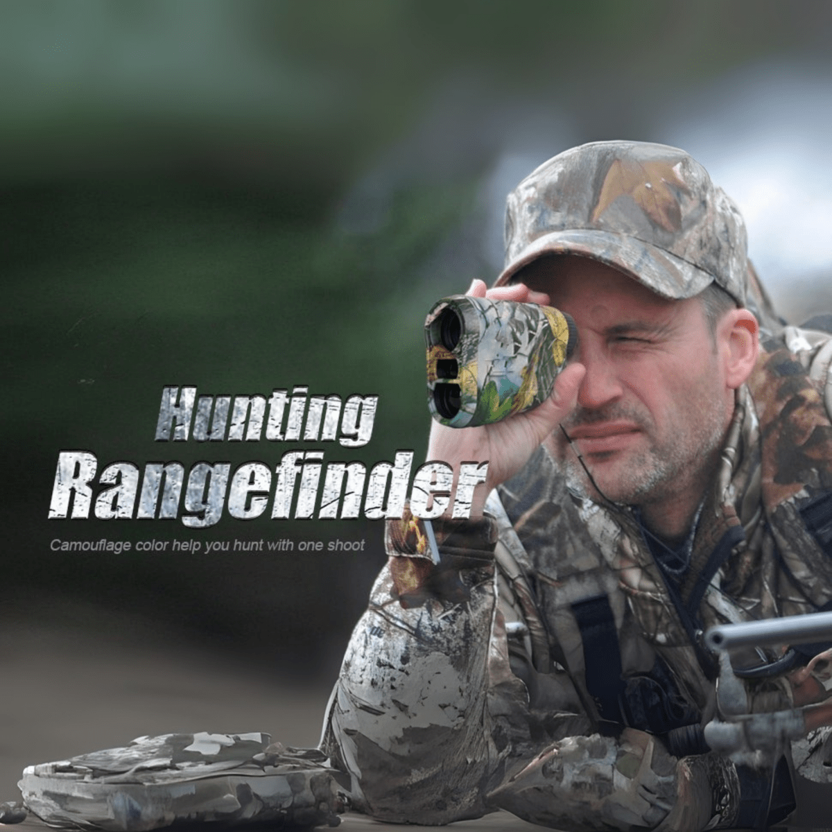 Verniora Elite télémètre pour la chasse | Télémètre laser de précision avec compensation d'angle pour la chasse et le golf