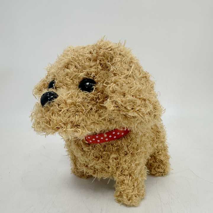 Interactive Plush Robot Dog – Realistischer Spielzeughund mit Geräusch & Bewegung für Kinder