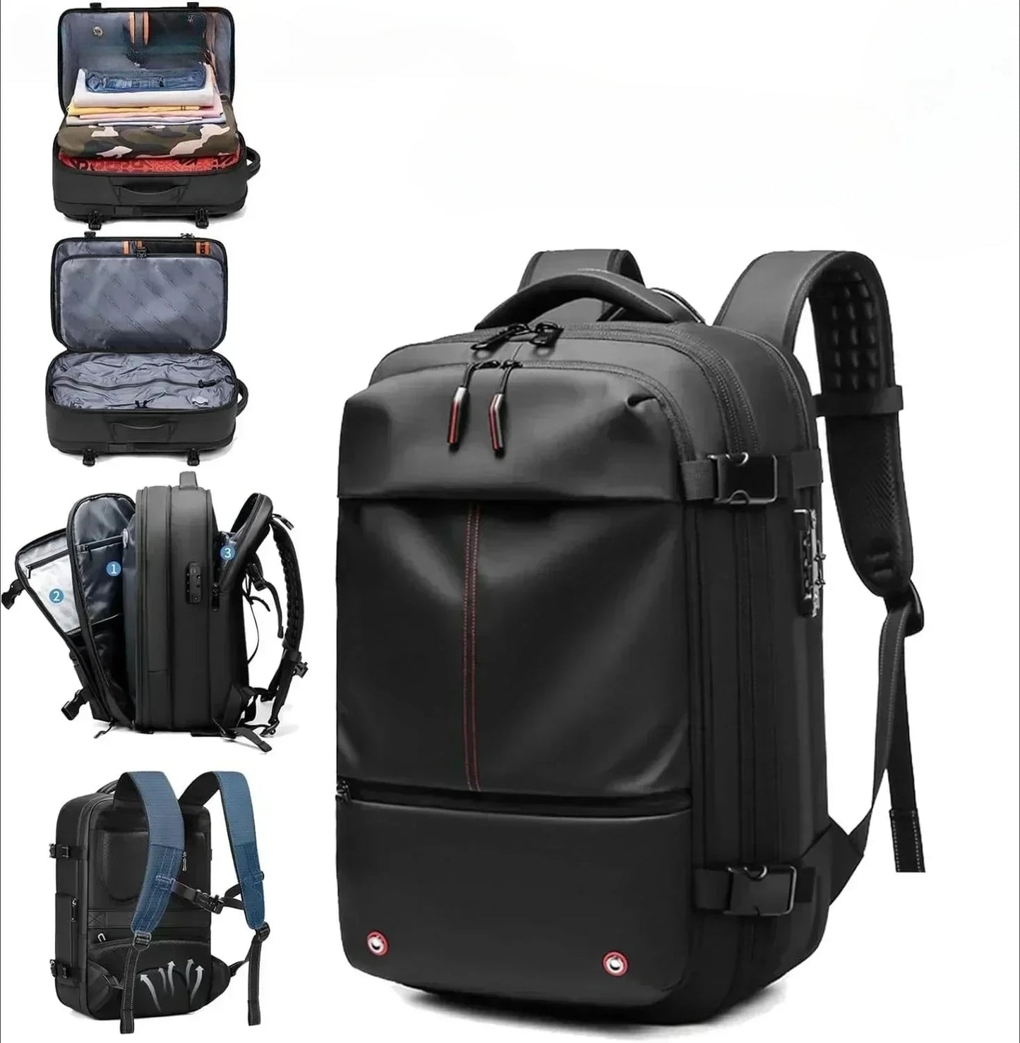 AIRTRAIL Backpack - Compressible laptop backpack for travelling