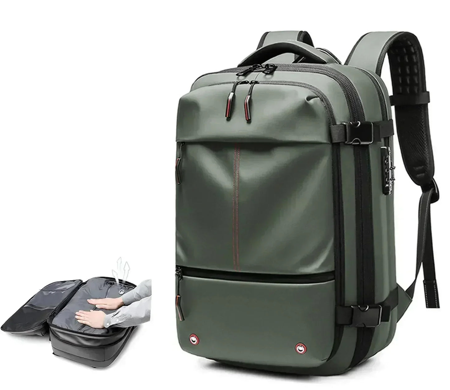 AIRTRAIL Backpack - Compressible laptop backpack for travelling