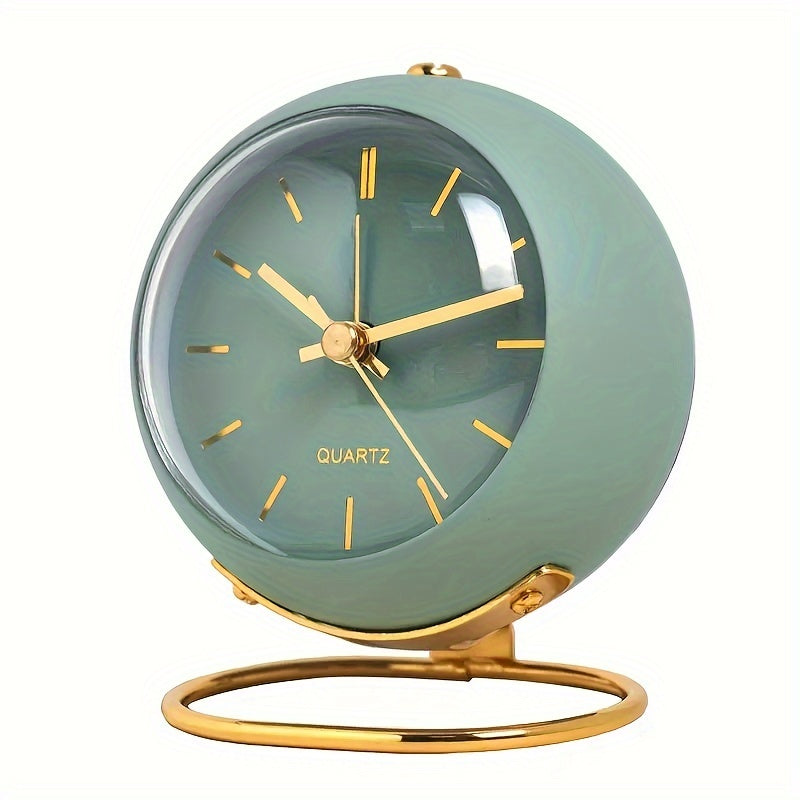 Buzzley – Retro Analog Alarm Clock with Silent Mechanism