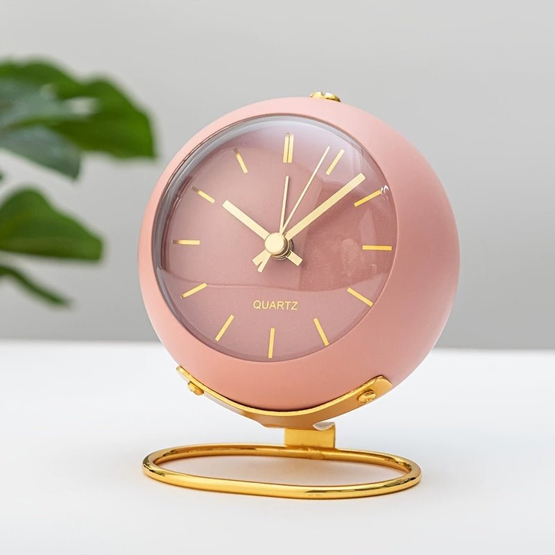 Buzzley – Retro Analog Alarm Clock with Silent Mechanism