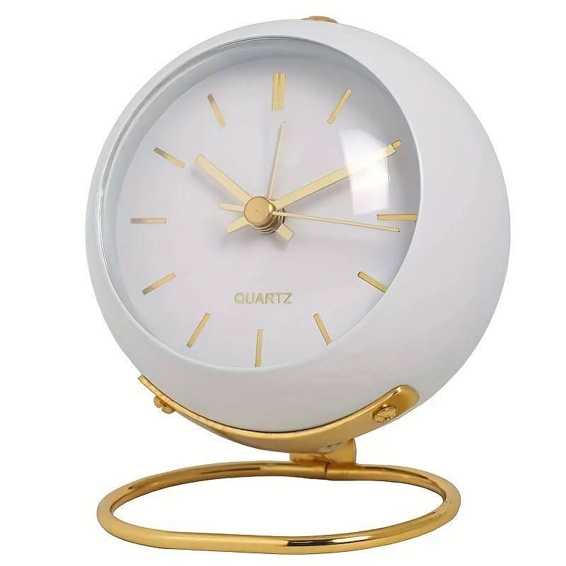Buzzley – Retro Analog Alarm Clock with Silent Mechanism