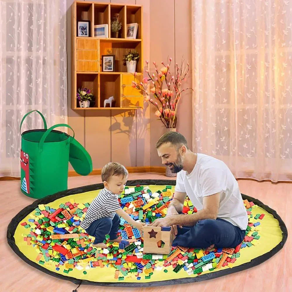 Filz Spielzeugspeicherbeutel – Staubdicht, Abnehmbar & Praktisch für Kinderzimmer-3