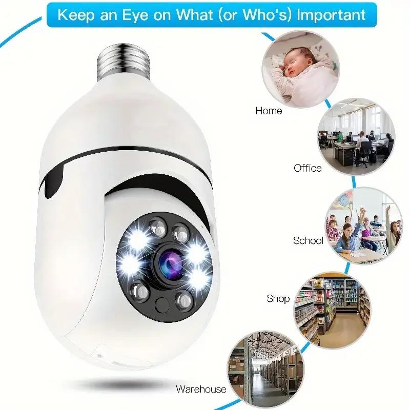 SafeView 360 – Intelligente Sicherheitskamera mit 360° Überwachung & Nachtsicht